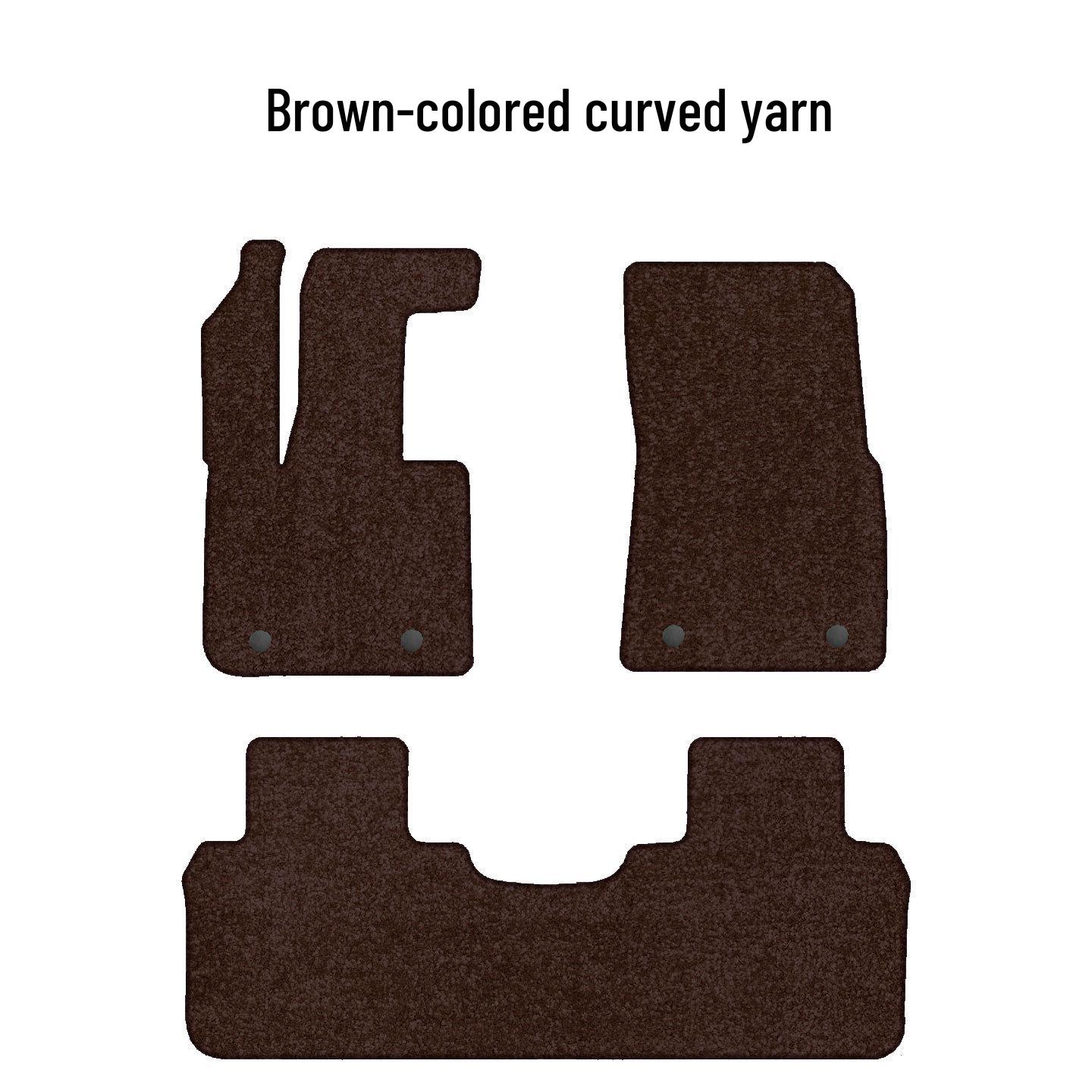 Jihu Alpha T6 Interior Floor Mats for Carpet Protection & Decoration