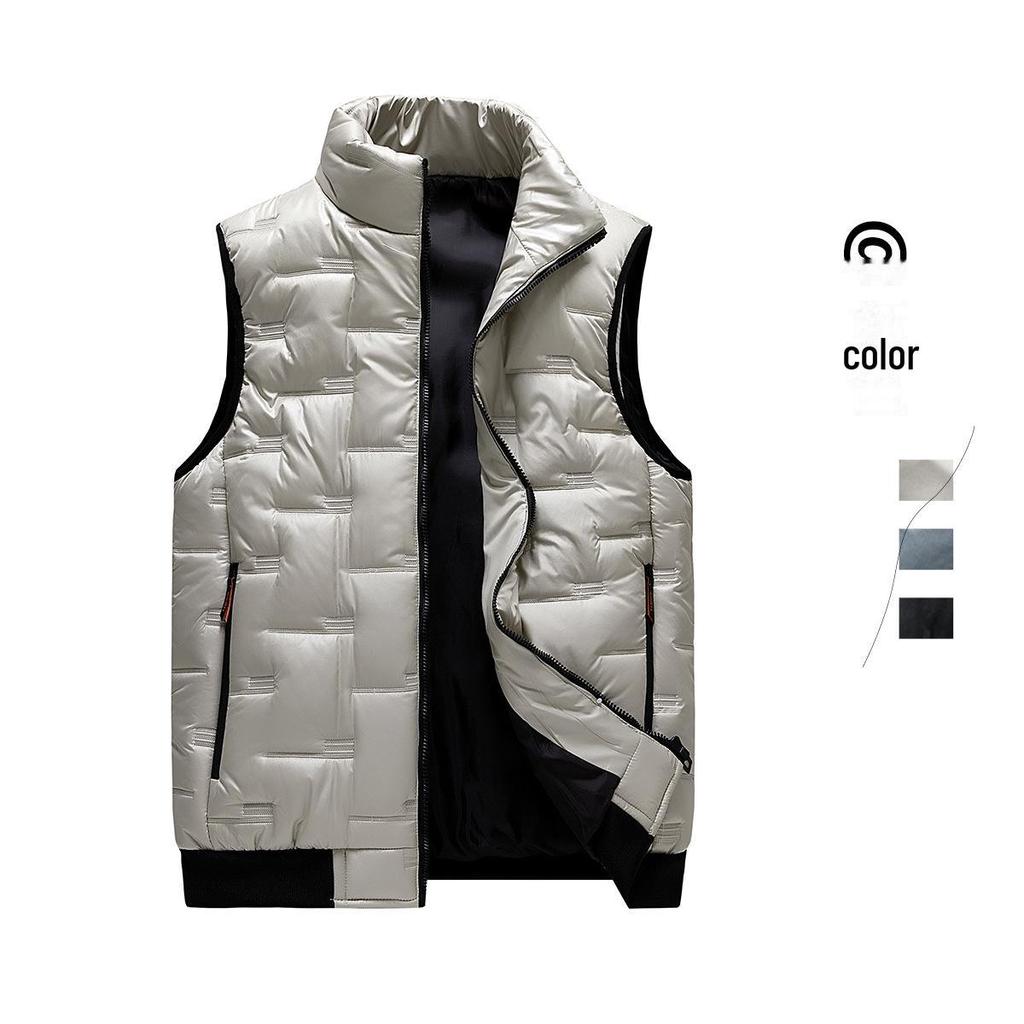 Men's Large Size Korean Style Casual Autumn/Winter Waistcoat Vest