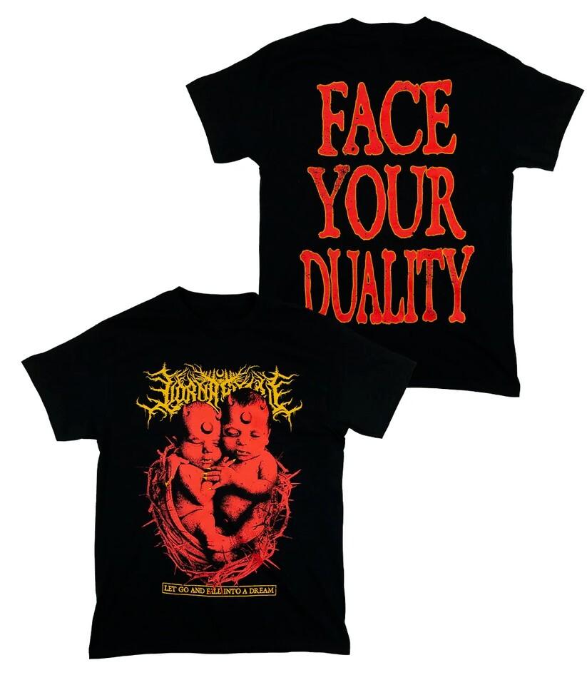 Футболка Lorna Shore Duality 2 Sides Унисекс Хлопковая футболка S-234XL ZL855 Унисекс Футболка XL