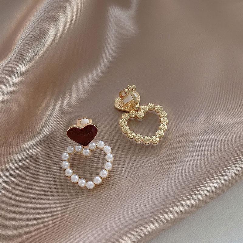 Korean Version of Advanced Ear Clip Without Ear Hole Women's Fashion Retro Versatile Cool Style Temperament Simple Earrings
