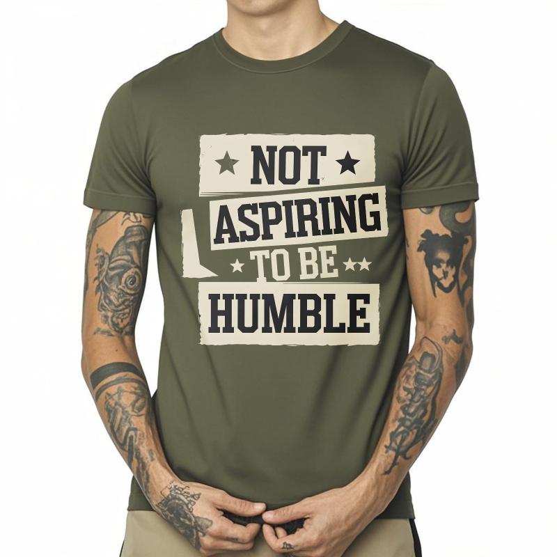 Streetwear Summer Women tshirt Not Aspiring To Be Humble Short Sleeve Printed ONeck Top Tees Hiphop Cheap Tshirt Bigger Size