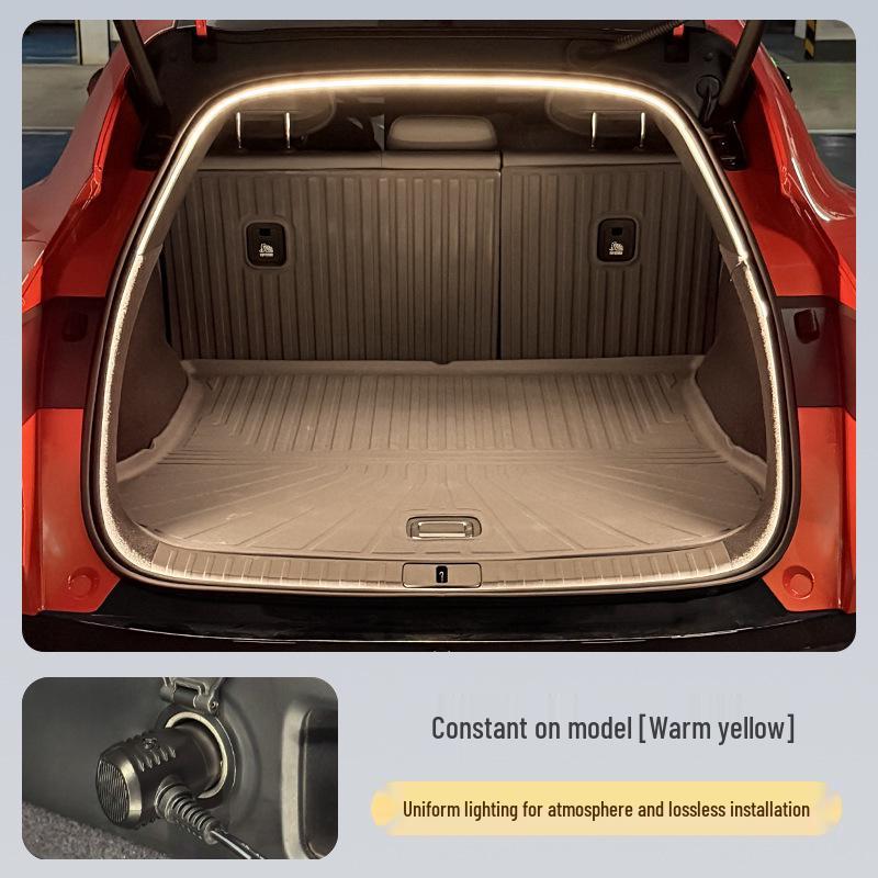 Xiaomi YU7 Trunk LED Ambient Taillight & Cigarette Lighter Decorative Lighting