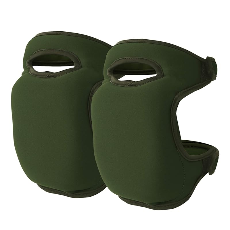 2 Pack Gardening Knee Pads Soft Comfort Kneeler Knee Protective Cushions Ultra Thick Memory Foam Anti-slip Adjustable Knee Braces Kneepads for