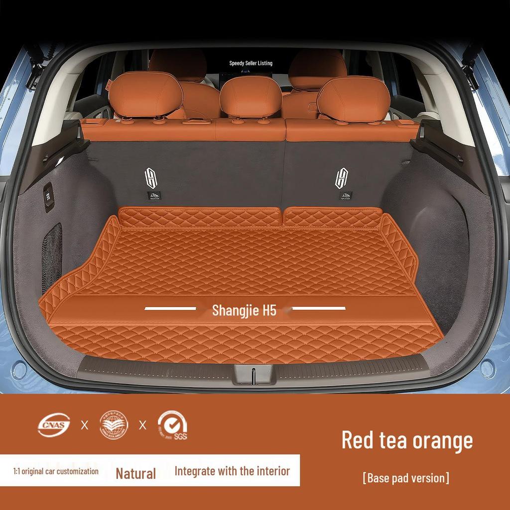 Huawei Shangjie H5 Trunk and Tail Box Mats - Full Coverage, Modified Design, Set of 25