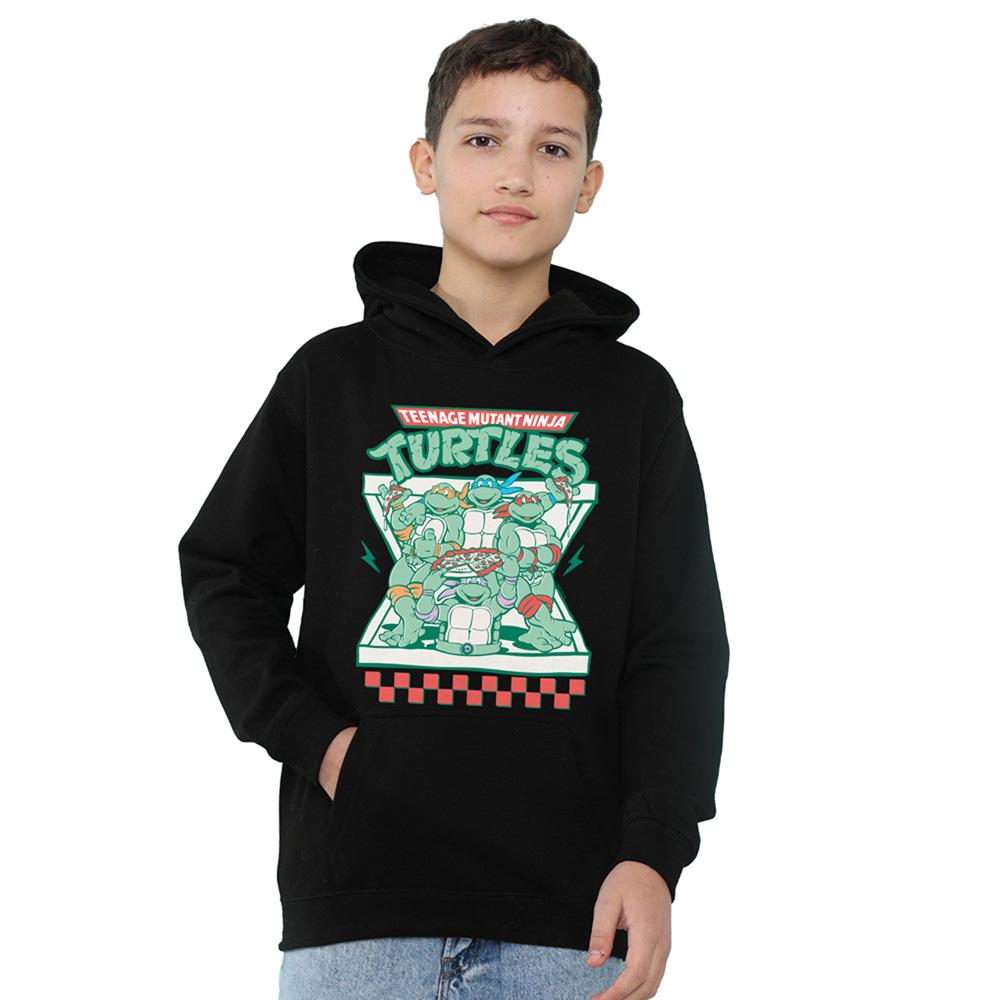 TMNT Childrens/Kids Pizza Takeway Pullover Hoodie