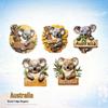Sydney Opera House & Koala Souvenir Fridge Magnet - Australian Gift