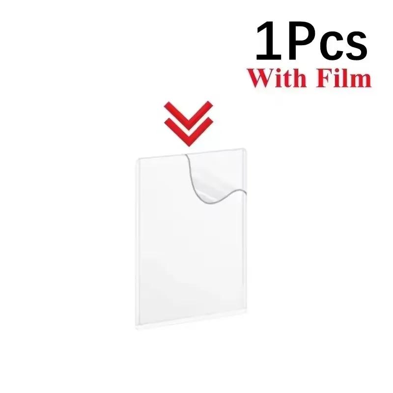 

1/25/50Pcs Transparent Card Sleeve Korean Kpop Card Sleeve with Protective Film Holder Idol Photo Game Card Holders Cover 35PT