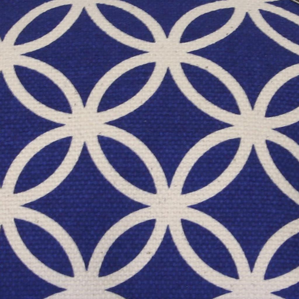 [Maeda Senko] Goshiki Hanpu-do Indigo Series 3.5-inch Clasp Purse, Indigo Shippo
