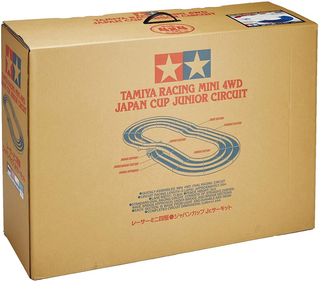 Tamiya Mini 4WD Circuit Japan Cup Junior Circuit 94892 (Red/Blue/White)