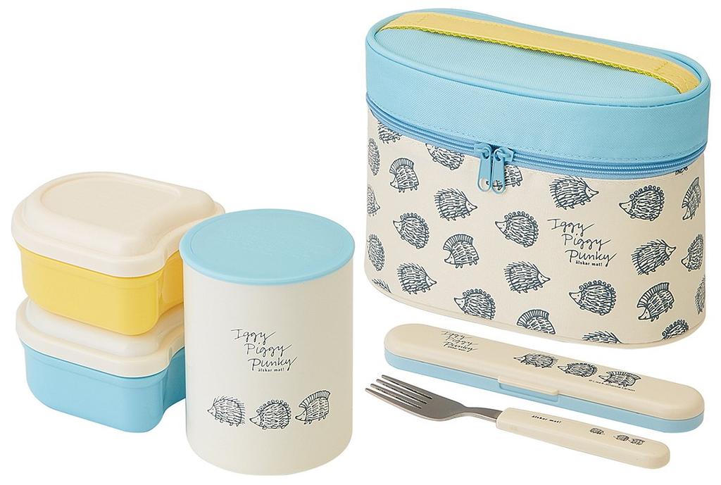 Skater Insulated Lunch Lisa Larson Hedgehog KCLJC6 Box, Design, 560ml,