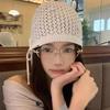 Korean Rimless Anti Blue Light Glasses Unisex Silver Fashion Intellectual Square Frame Clear Lens Computer Reading Eyewear