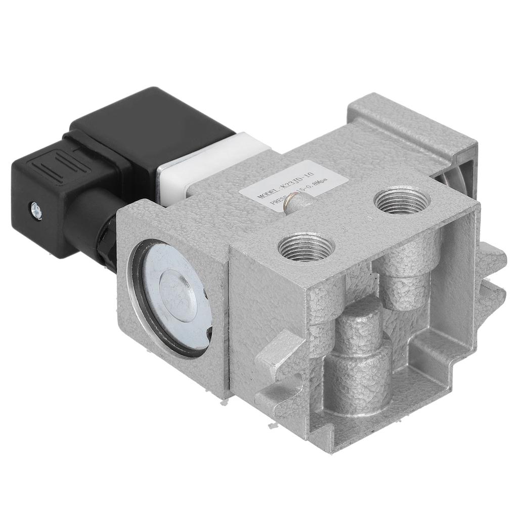 Electric Solenoid Valve G3 8in CutOff 2 Position 3 Way Connection Aluminum Alloy K23JD10