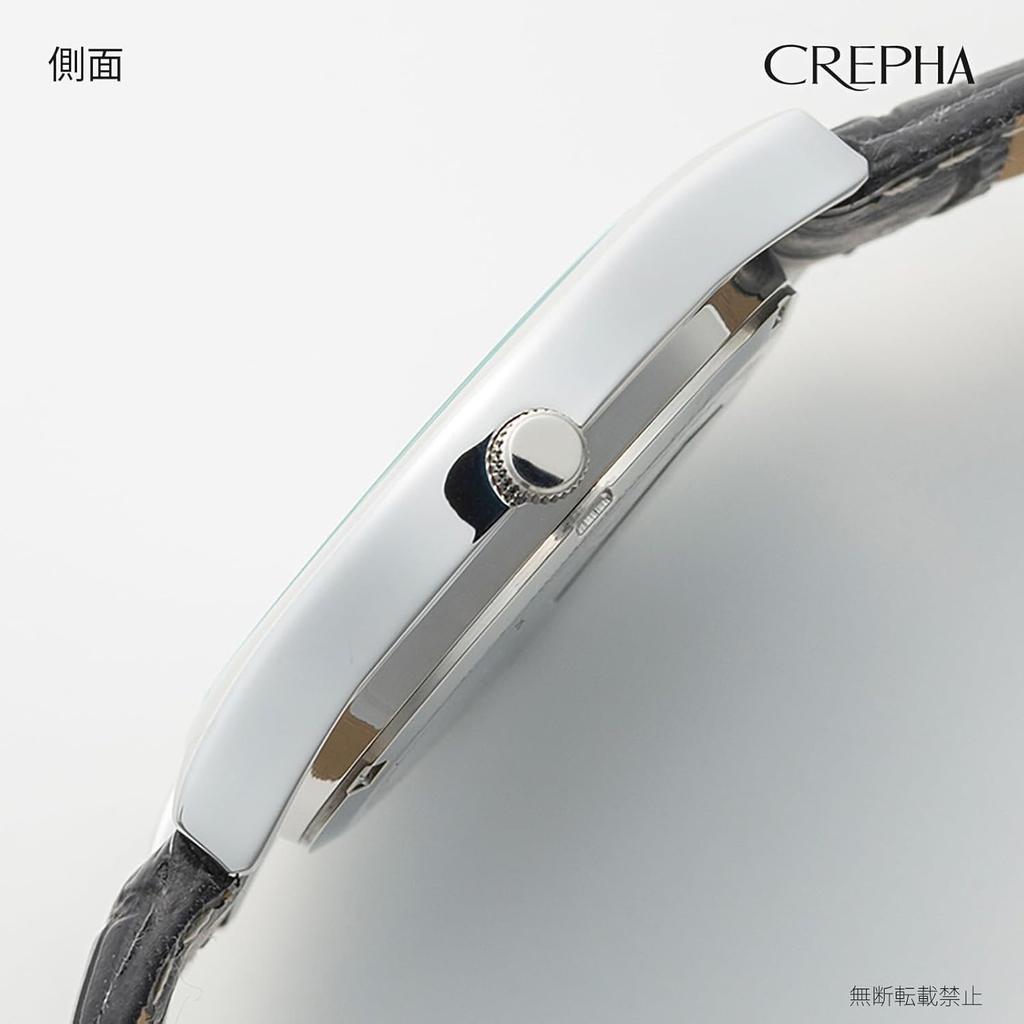 [Clefer] Analog Men's Watch Waterproof Leather Strap Black TE-AM008-WTS