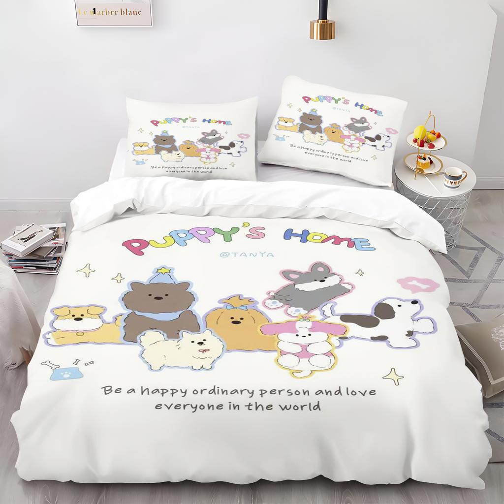 Comforter Cute Animal Cartoon With For Children Room 100% Polyester Bedding Breathable Duvet Custom Made Set Home