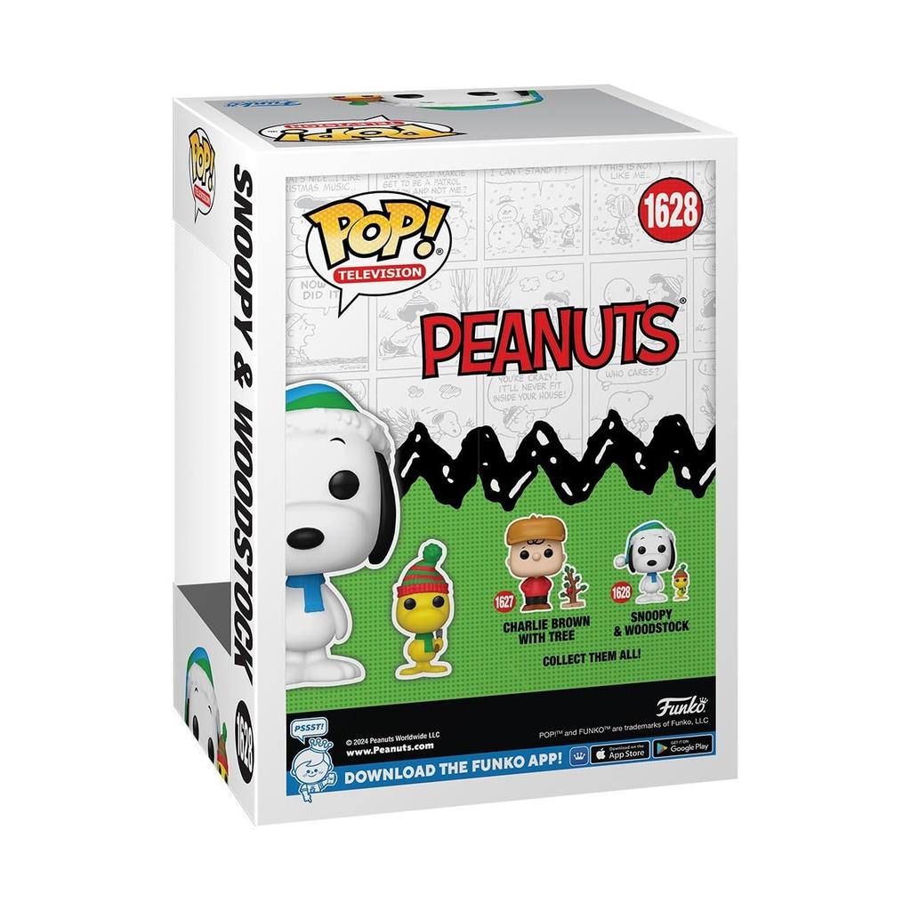 Funko A Charlie Brown Christmas Snoopy Woodstock Pop! & Buddy - &
