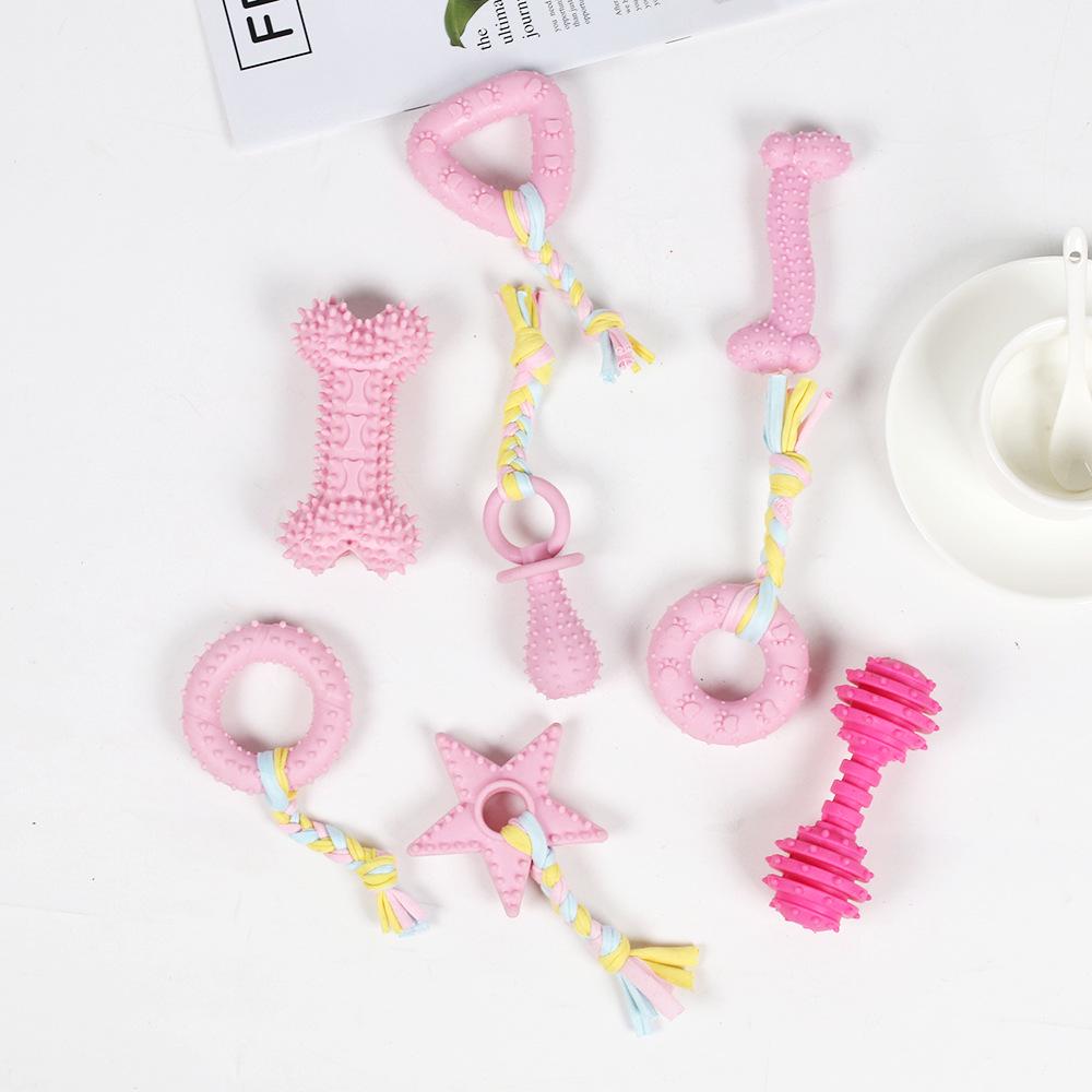 Durable TPR Dog Teething Stick: Bite-Resistant, Self-Play, Boredom Relief Toy