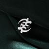 My Shape African Symbol Brooch for Women Men Stainless Steel Adinkra Gye Nyame Badge Pins Suit Accessories Ethnic Jewelry Gifts