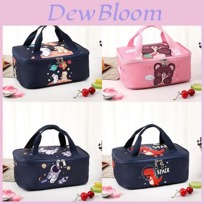 Cartoon Lunch Bag With Aluminum Foil Insulation For Students And Kids