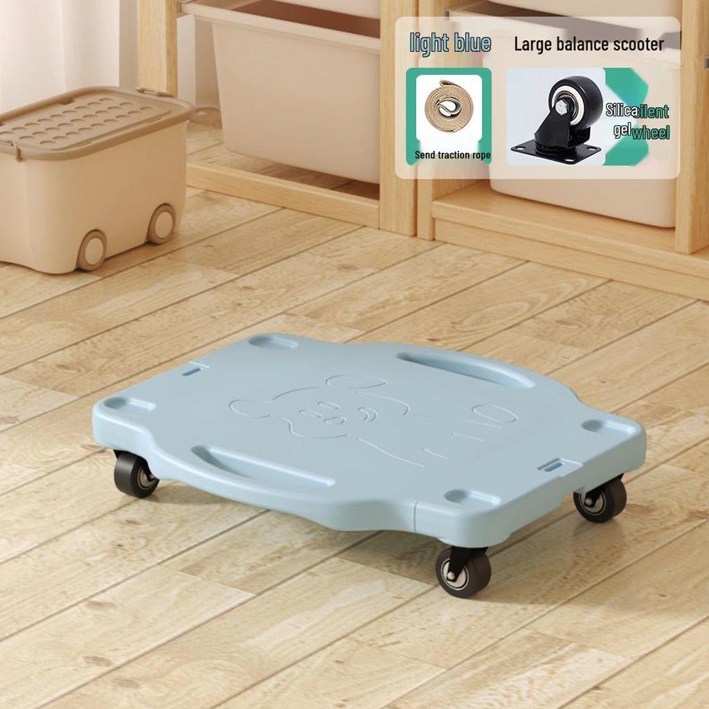 Children's Sensory Balance Board: Anti-Rollover Kindergarten Scooter for Indoor and Outdoor Play