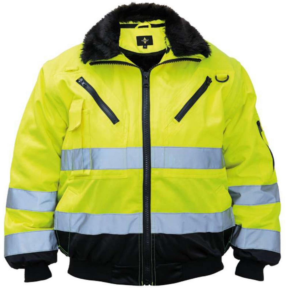 Korntex Mens Oslo Hi-Vis Robust 4 In 1 Jacket
