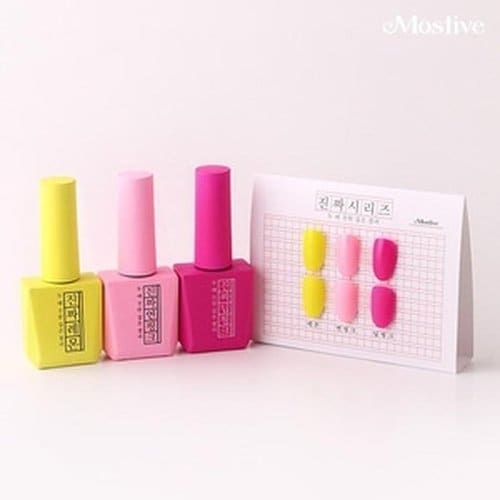 

MOSTIVE Real Series 12ml SET (Lemon/Light Pink/Dipping)
