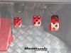 Beatrush Pedal Covers for Manual Transmission GR Yaris Model and Yaris (Early GXPA16) (MXPA10) [S41018PS-A#] (Red)