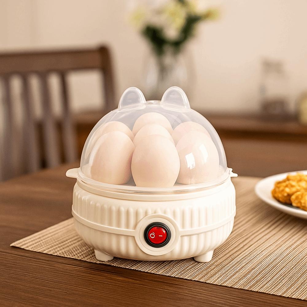 Plastic Automatic Egg Steamer 1-3 Layers Egg Boiler Half Boiled Egg Maker  Dormitory