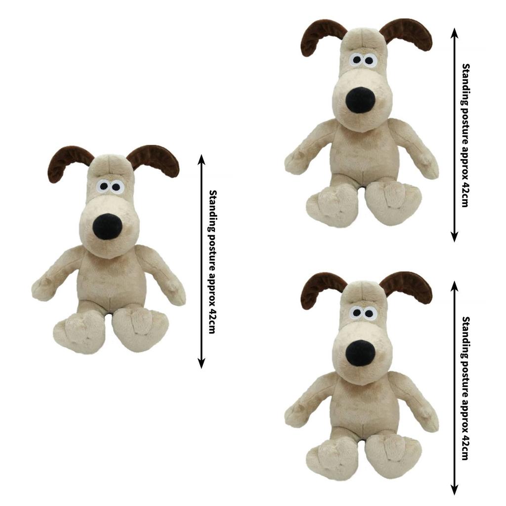 Large 42cm Pilot Dog 60cm Plush Toy Set With Clothes And Strap Pants In Stock Gift