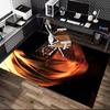 [1pc naruto Office Chair Carpet] Digital Printed Area Rug for Home & Game Room Use, Soft Indoor Sofa Chair Mat