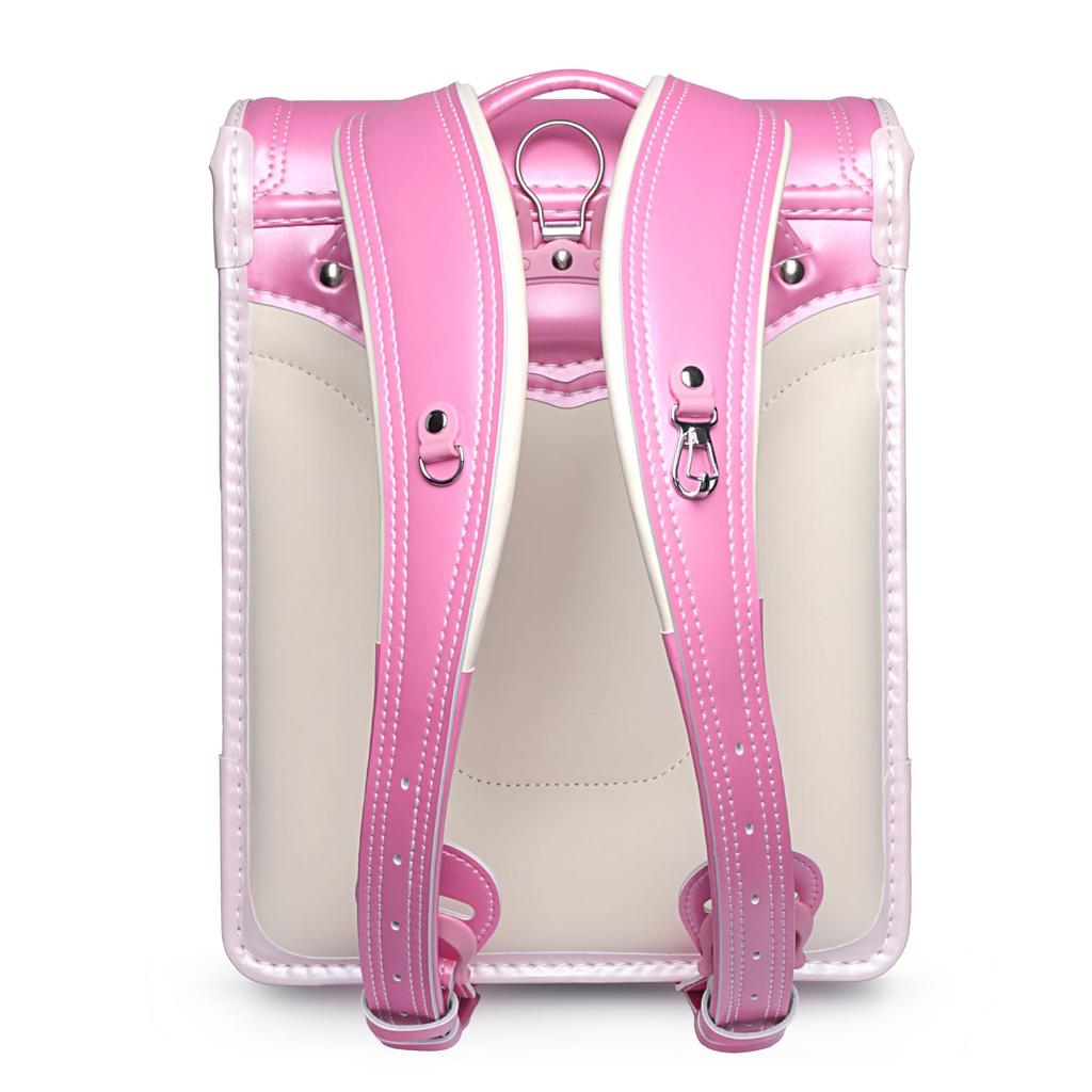 Coulomb School Bag for Elementary School High Quality Artificial Leather Pearl Pocket Seller 6 Year Warranty [Coulomb] Girls, Students, Fabric/Kitty