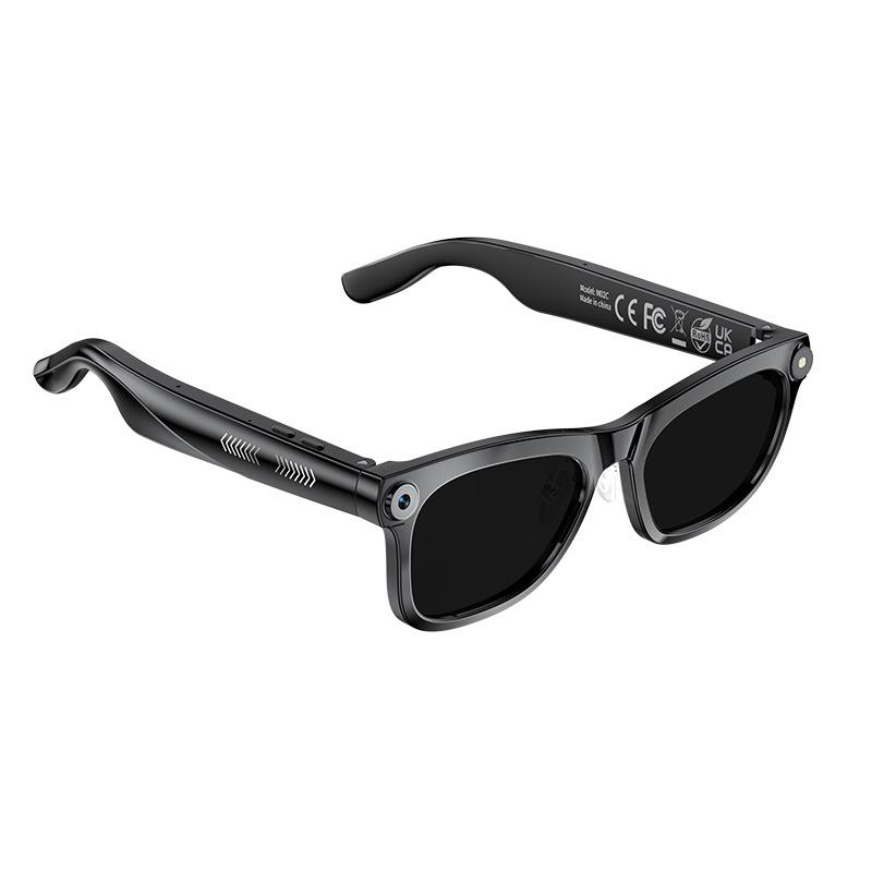 Smart AI Bluetooth Glasses: Camera, Photo Translation, Object Recognition, Calls & Music