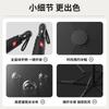 New three-fold solid color automatic umbrella, light weather and rain dual-purpose sun protection, UV protection advertising umbrella can print logo
