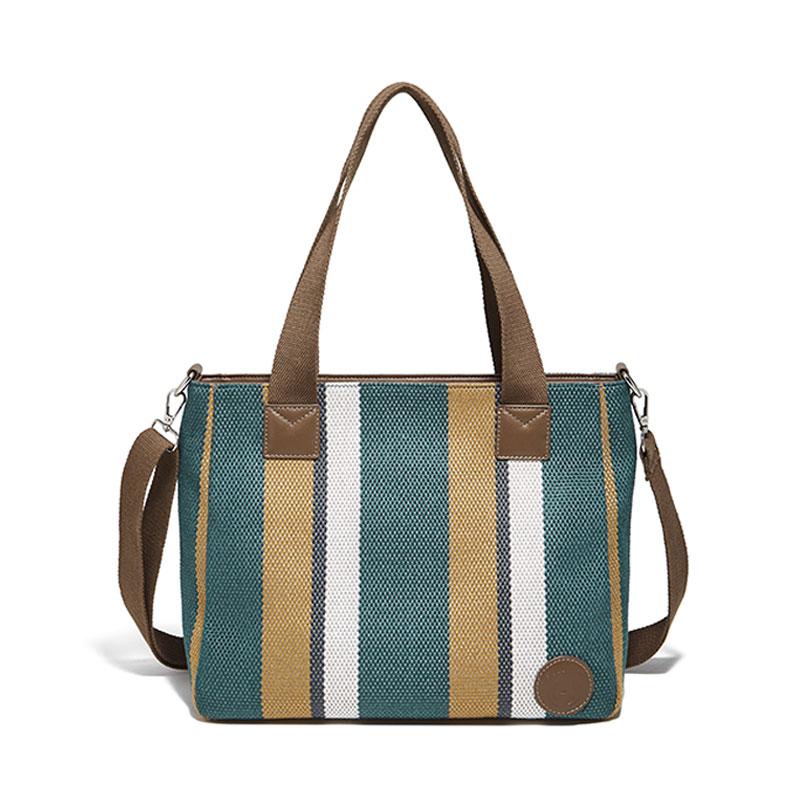 

FOXER Fabric Women s Shoulder Bag Casual Large Capacity Handbag Female Tote Bag Fashion Light Shopping Bag Purse