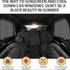 1Set Car Window Shades Portable Car Window Shades Adjustable Magnetic Car Blinds Car Camping Window Covers