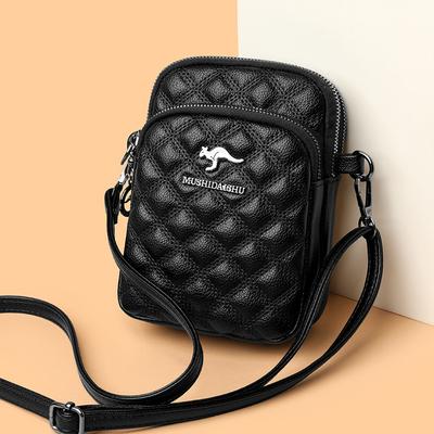 Fashionable Diamond-shaped Single-shoulder Casual and Lightweight Crossbody Bag for Women, Multi-functional Mom Bag