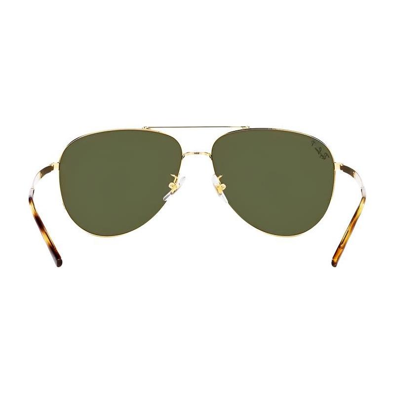 RAYBAN Double Bridge Alloy Aviator Pilot Sunglasses Unisex Couple Style 0RB3712-001/9A