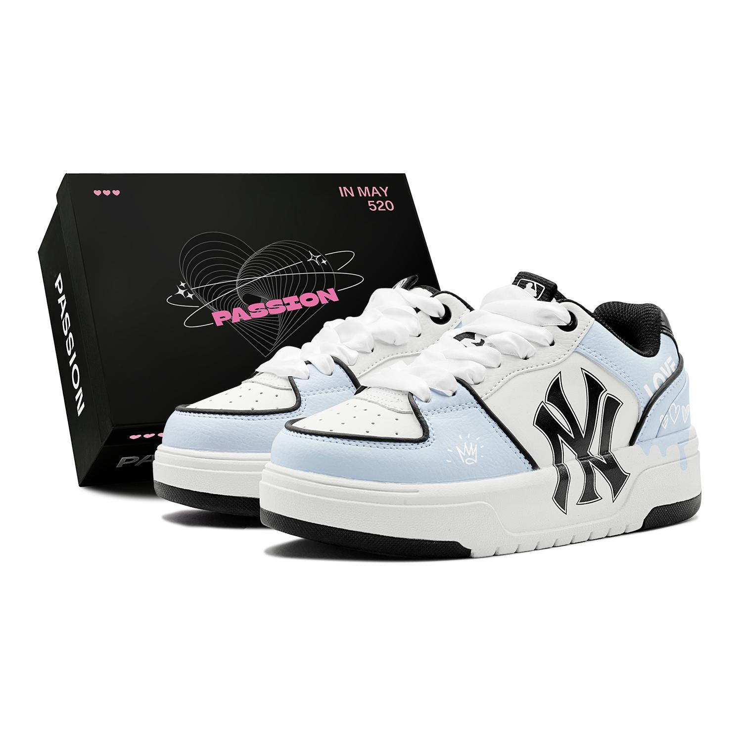 

MLB Chunky Liner Summer Travel, Romantic Casual, Blue Love Low top Skateboard Shoes Unisex Blue 3ASXCA12N-50WHS(TeamS-) 44