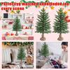 Umělý vánoční stromek Stolní malý stromek PE Vánoční dekorace Ozdoby na vánoční stromek Malý vánoční stromek