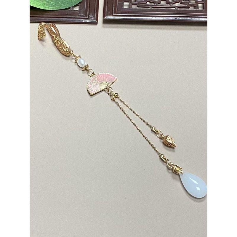 Chinese Fad Cheongsam Lappet Pendant New Chinese Original Retro Style Corsage Ornaments Han Dynasty Tassel Brooch Ornament Accessories