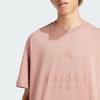adidas Ganzjahres-Grafik-T-Shirt Herren Tops Rosa JJ3659