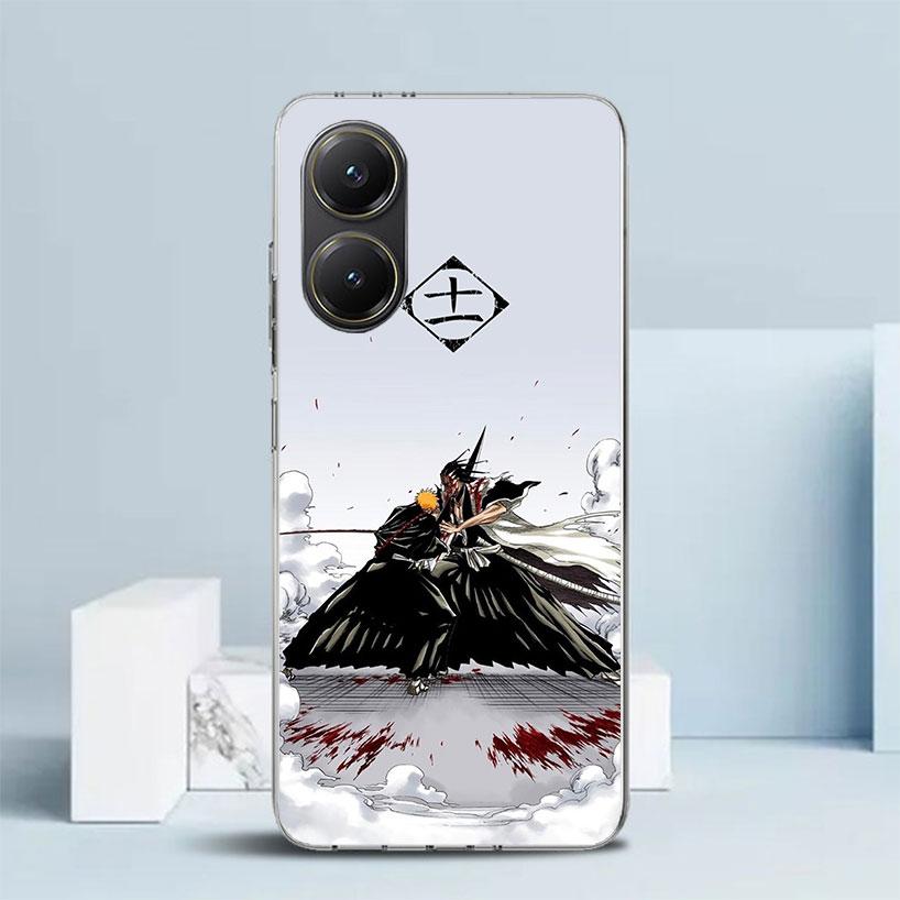 Zaraki Kenpachi Bleach Phone Case For Xiaomi Poco F7 Ultra X5 X6 X7 Pro M7 Redmi 15C 15 13C 13 12C 12 10C 10 10A 9 9C 9A 9T Cove