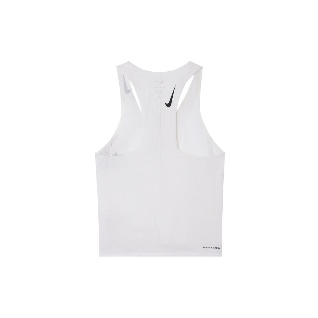 Nike Dri-Fit Adv Solid Crew Neck Sleeveless Running Tank Men Tops White DM4625-100