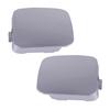 Silver Best Left&Right Front Bumper Tow Hook Eye Cap Cover For Toyota RAV4 09-12