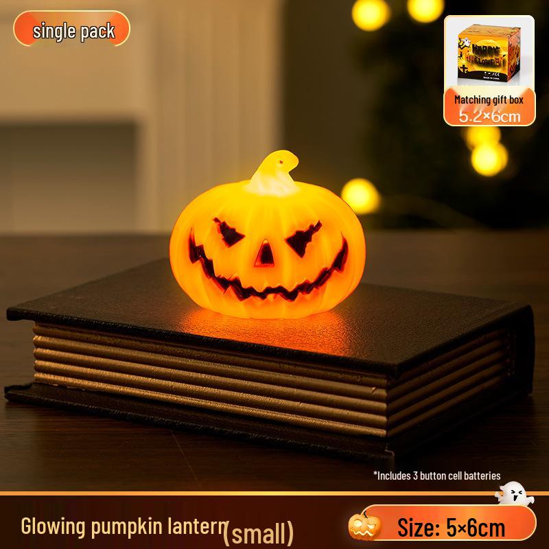 Luminous Halloween Pumpkin Lantern Decoration - Photo Prop & Gift Ornament