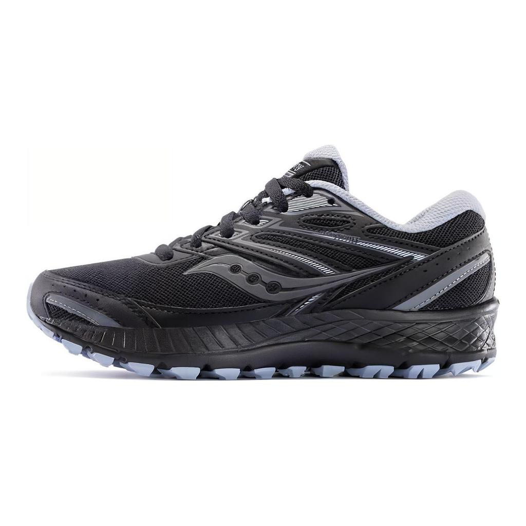 SAUCONY Cohesion 13 Running Shoes Women's Low Top Black Gray Blue S10563-1