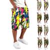 Men's Summer Cargo Shorts Loose Fit Multi-Pocket Lightweight Hiking Shorts for Outdoor Sports Casual Everyday Wear
