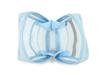 Tulle Vertical Accordion Large Perfect for or Any MSNJZ453 Multi-ribbon Pouch, Capacity, Self-standing, Makeup, Travel, Occasion. (light Blue)