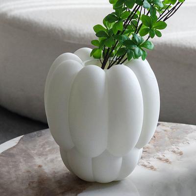 Nordic Simple Modern Art Vase Ornaments Model Room Hotel Indoor Desktop Special-shaped Dried Flower Ornaments