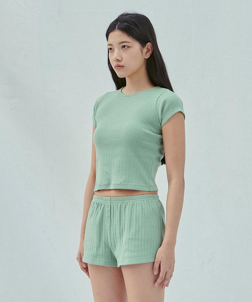 SLEEPYGOM Pure Olive Short Sleeve T