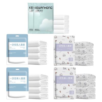 Travel Friendly Disposable Bed Sheet NonWoven Bedding And Pillowcase Set Ideal For Hotels Providing Hygienic Comfort